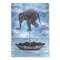 Elephant In Balance by Coco De Paris  Poster Art Print - Americanflat